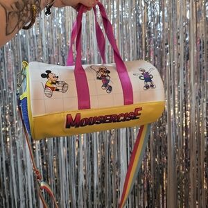 Loungefly Disney Mousercise Duffle Bag